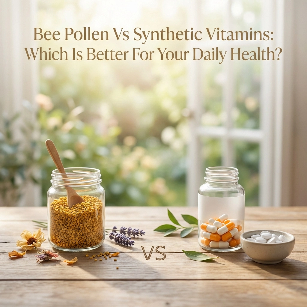 Bee Pollen Vs Synthetic Vitamins: Which Is Better For Your Daily Health?